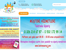 Tablet Screenshot of kostumsarayi.com